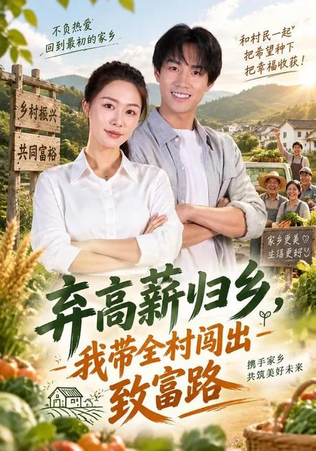 弃高薪归乡，我带全村闯出致富路
